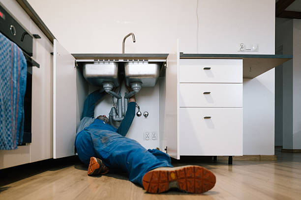 Professional Emergency Plumber technician working in Shippensburg, PA